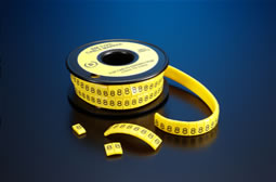 ตัวอักษรใส่เข็มขัด MARKER STRIP 65mm 100mm BANDEX