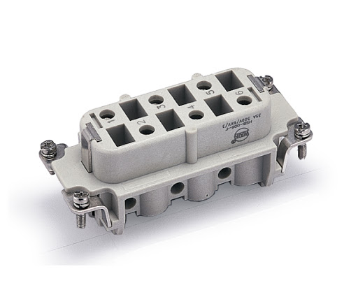 WAIN Insert Female ตัวเมีย 6P ไส้แกนใน CONNECTOR ปลั๊ก สัญญาณ อุตสาหกรรม