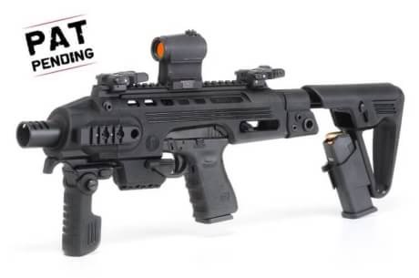 New.ชุดแต่งปืนสั้น GLOCK CAA RONI Glock 17-18-19 Pistol Carbine Conversion Kit in Black ราคาพิเศษ