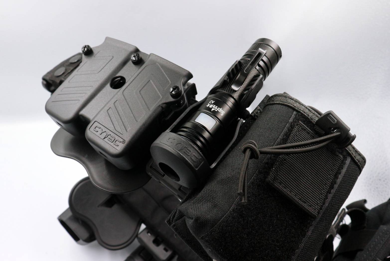 New. ชุดเซทซองปืนสั้น เข็มขัดยุทธวิธี