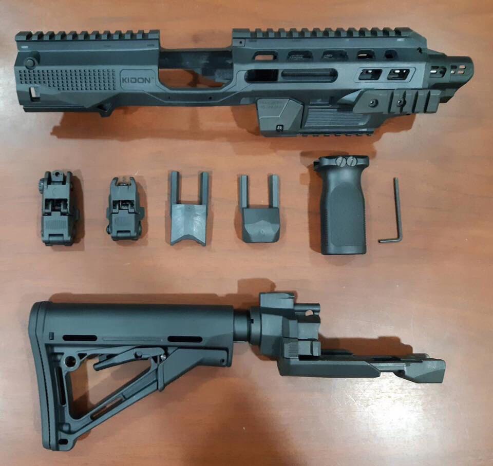 📌💥New.Kidon Conversion Kit - Made in Hong Kong 🔥(ราคา 6,500.-)🔥 ✅ สามารถใส่ปืนได้ทั้งหมด 4 รุ่น ภานในตัวเดียวกัน ✅Sig Sauer P250, P320 (all lengths), 220 fits ✅Glock 17/19/23/25/29/30/31/32/36/38/ (Gen