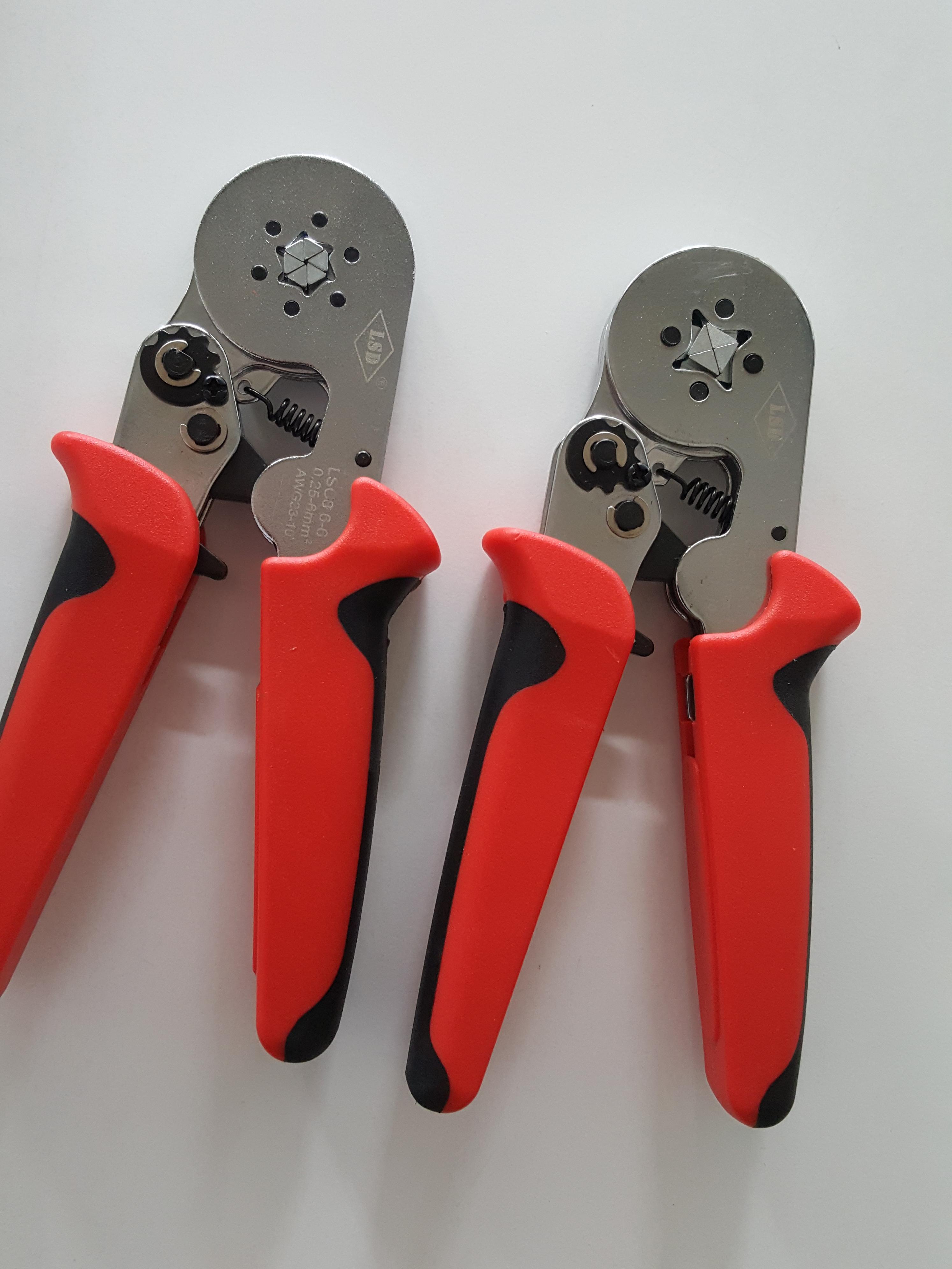 คีมย้ำหางปลา แบบเดี่ยว Cord-end Furrule แบบหกเหลี่ยม