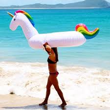 แพยางเป่าลมม้ายูนิคอร์น Unicorn Pool Float