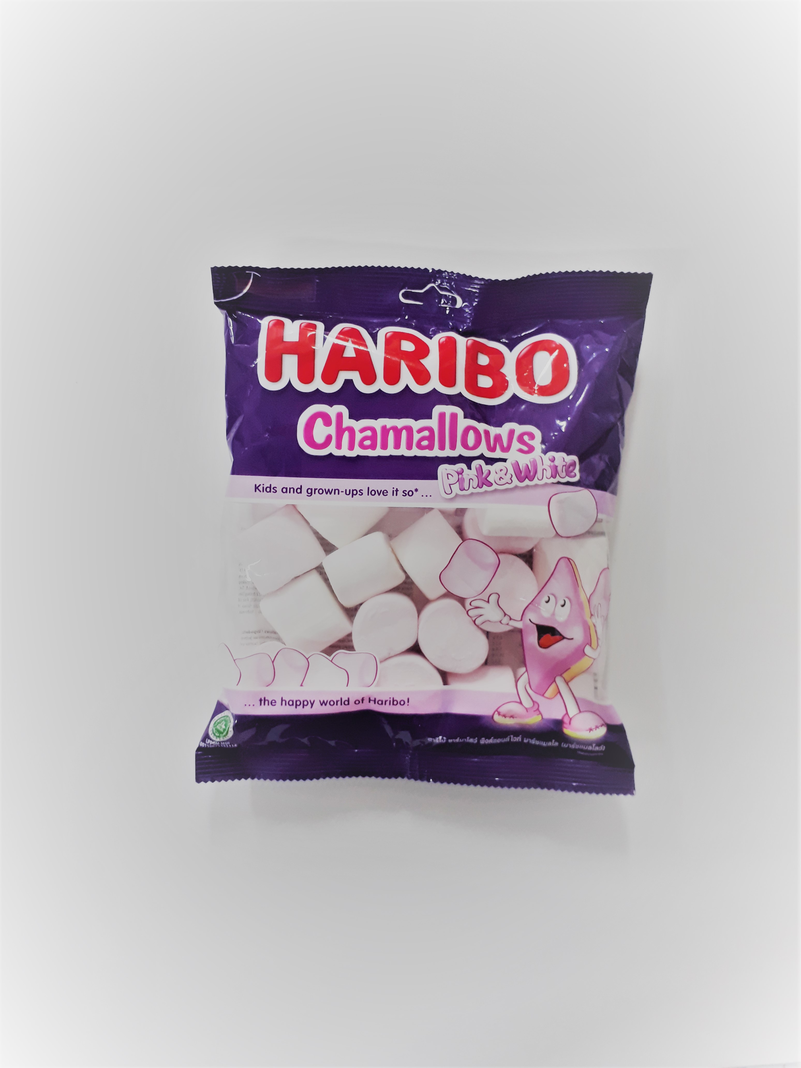 ฮาริโบ้ ชาร์มาโลว์พิงค์แอนด์ไวท์ 150g.