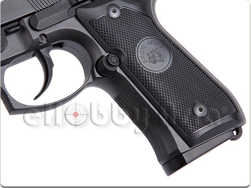 New.Snow Wolf M9 Full Metal Gas Blow Back Pistol