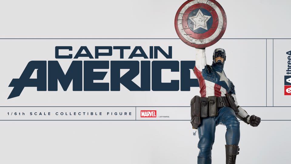 เปิดจอง Captain America Designed by Ashley Wood