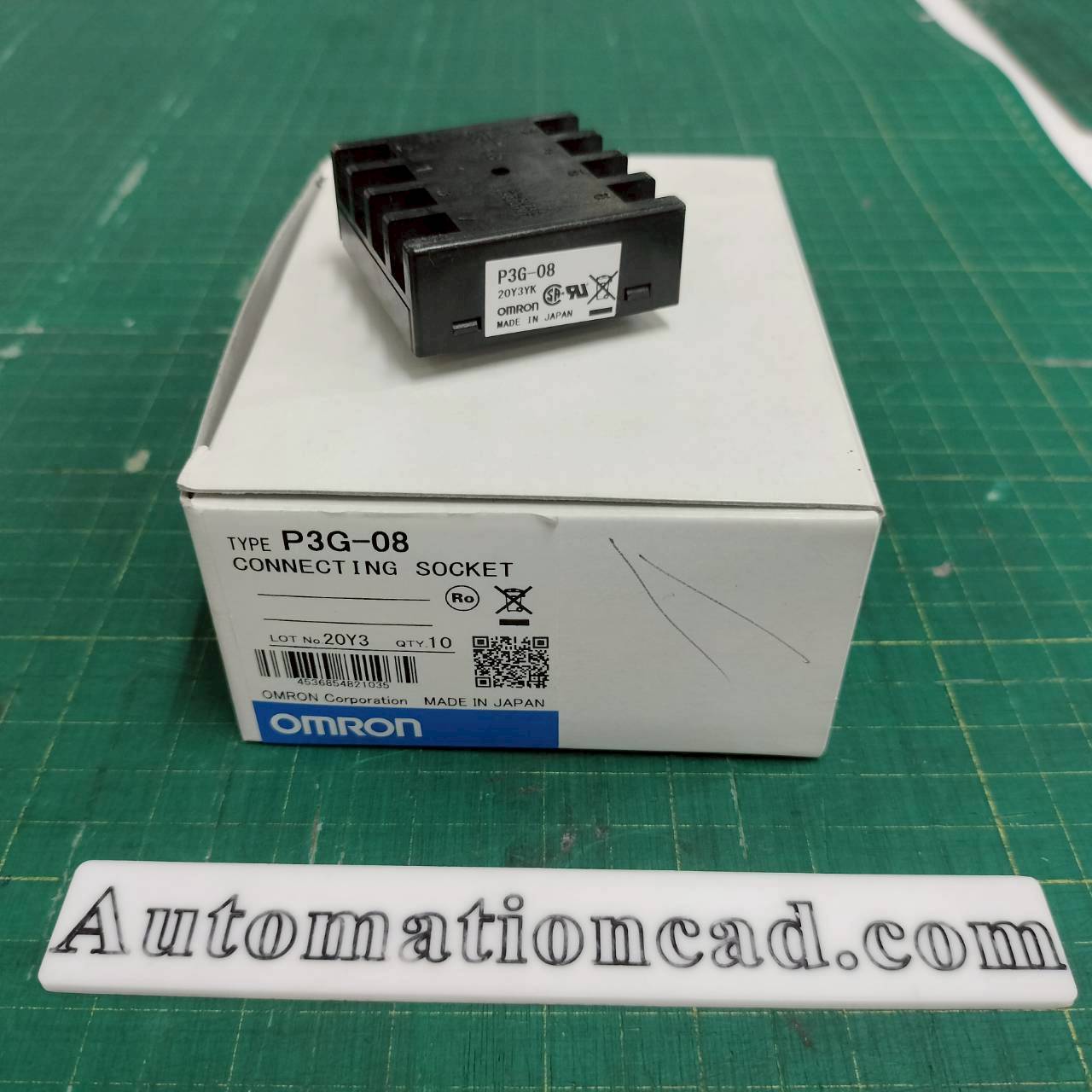 P3G-08 SOCKET 8P OMRON สำหรับ TMER รุ่น H3CR-A8