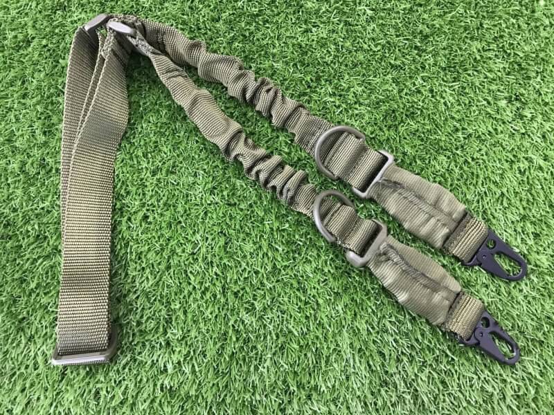 New.สายสพายปืนแบบยึดหด สีดพ สีทราย สีเขียว ราคาพิเศษ