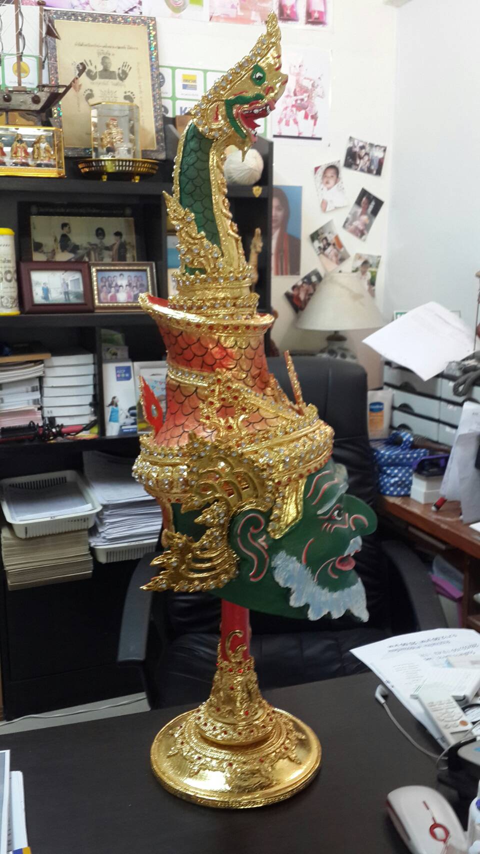 ปู่พญานาค ขนาดครอบ