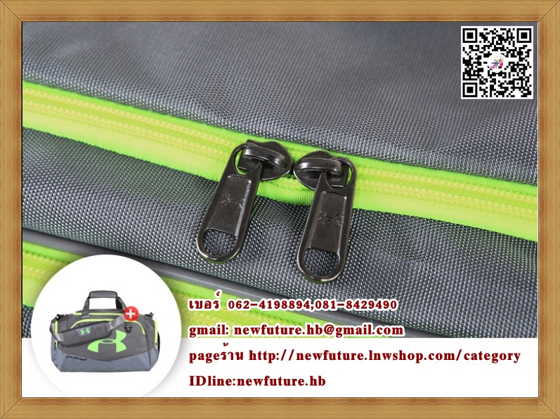 (สินค้าหมดแล้วค่ะ)B-0034กระเป๋าunder armour Sports bag Gym Bags สีดำ กระเป๋าฟิตเนส กีฬา เดินป่า