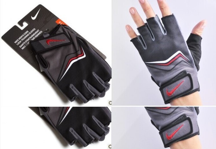 G-073 ถุงมือฟิตเนส ถุงมือกีฬา ถุงมืออยกเวท ถุงมือจักรยาน ถุงมือฟิตเนส ถุงมือNIKE Lifting Glove fitness