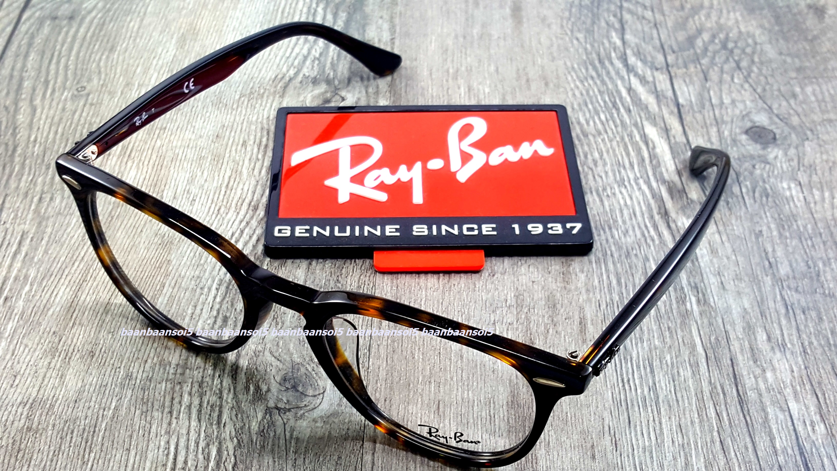 Rayban RX 7159F 2012 โปรโมชั่น กรอบแว่นตาพร้อมเลนส์ HOYA ราคา 4,700 บาท