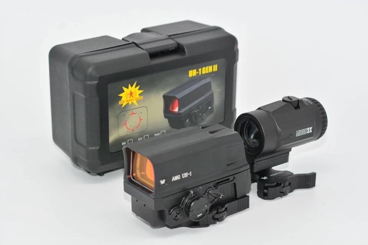 Holographic Vortex Razor AMG UH-1 Gen 2 + ซูมหลัง Micro 3X