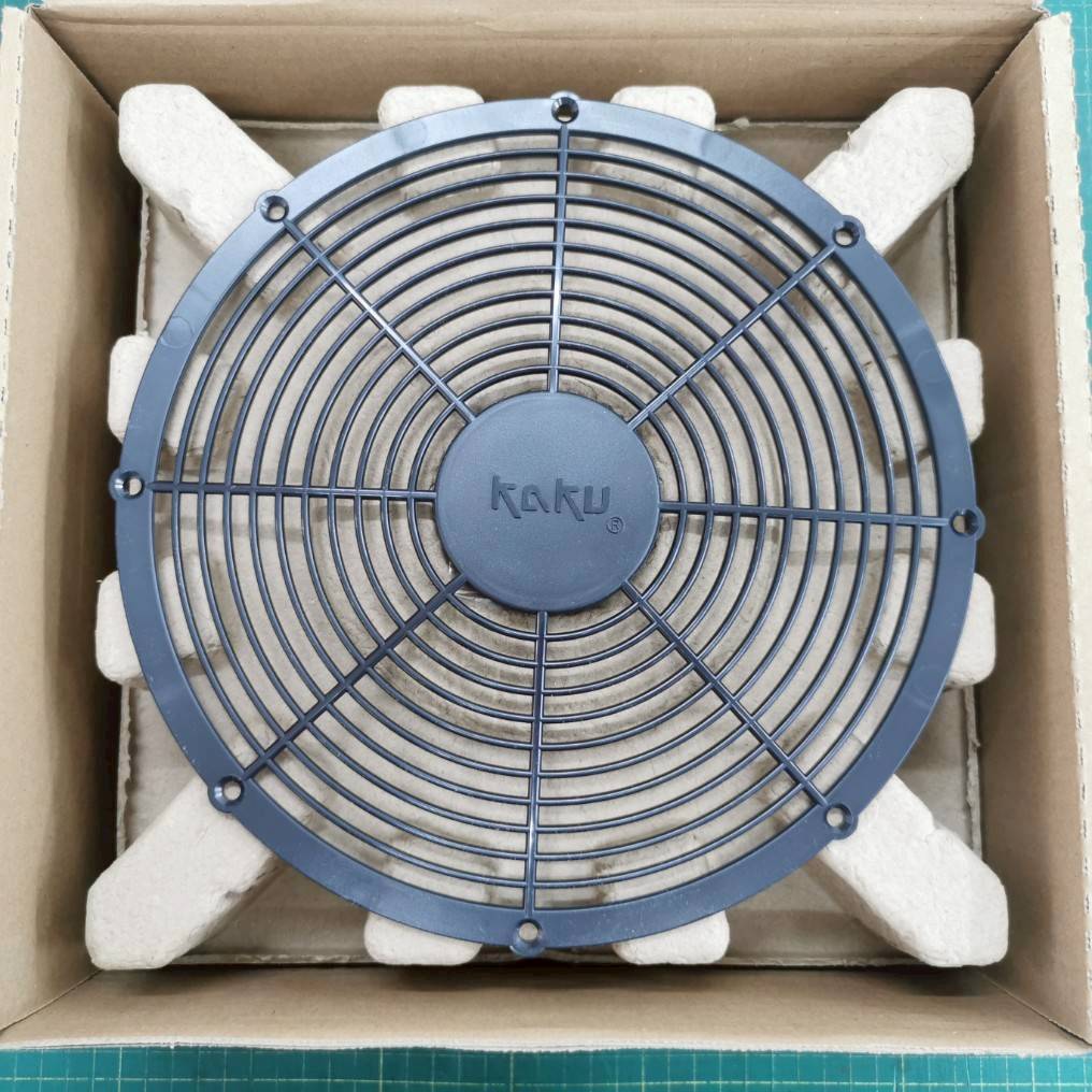 พัดลมระบายอากาศ KAKU ขนาด 10 นิ้ว 220VAC ลูกปืนแบบ Ball - KA2509HA2-2 PLUG 220VAC