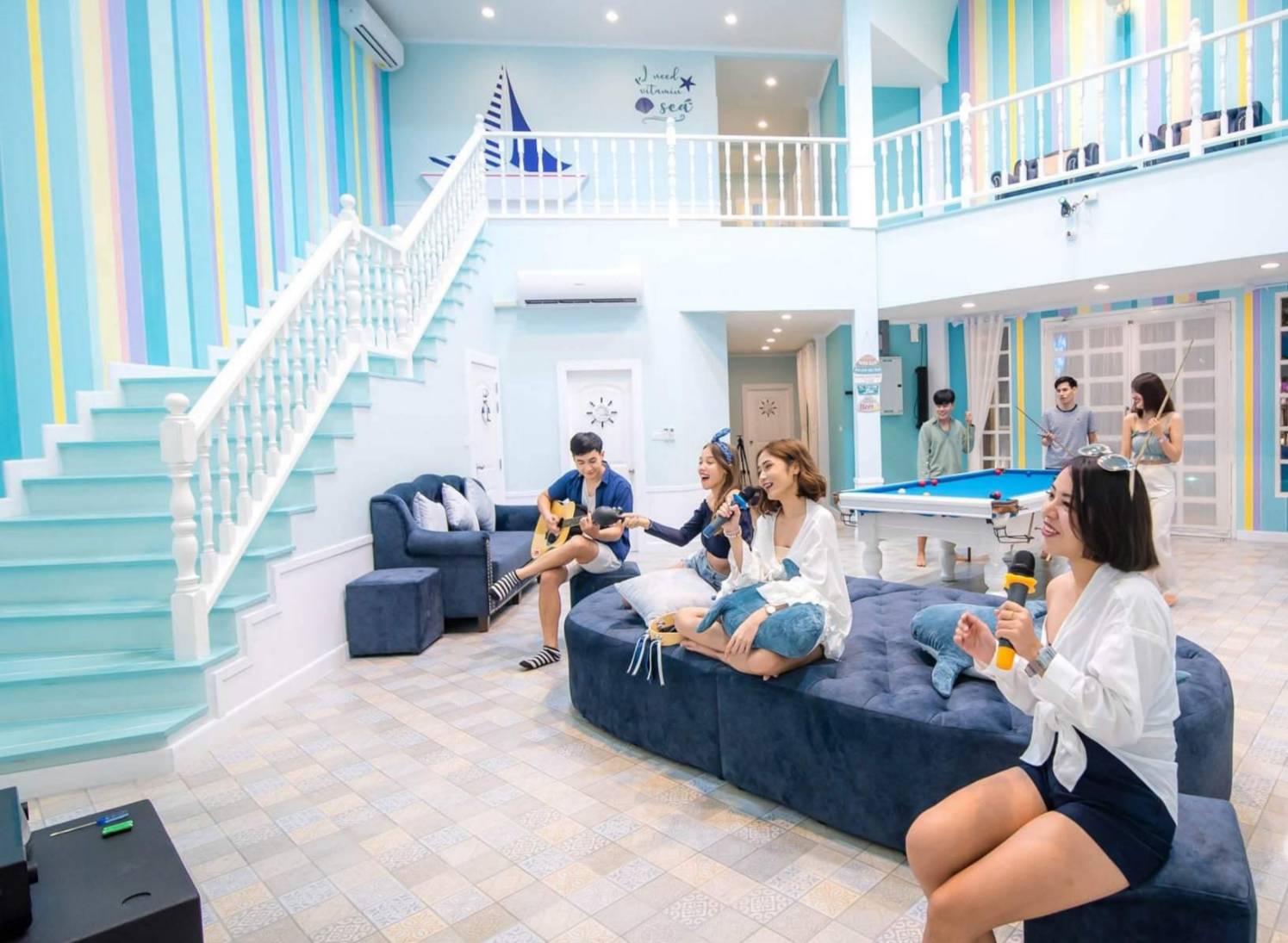 HR7005 บ้านพักชะอำ บ้านพาสเทล