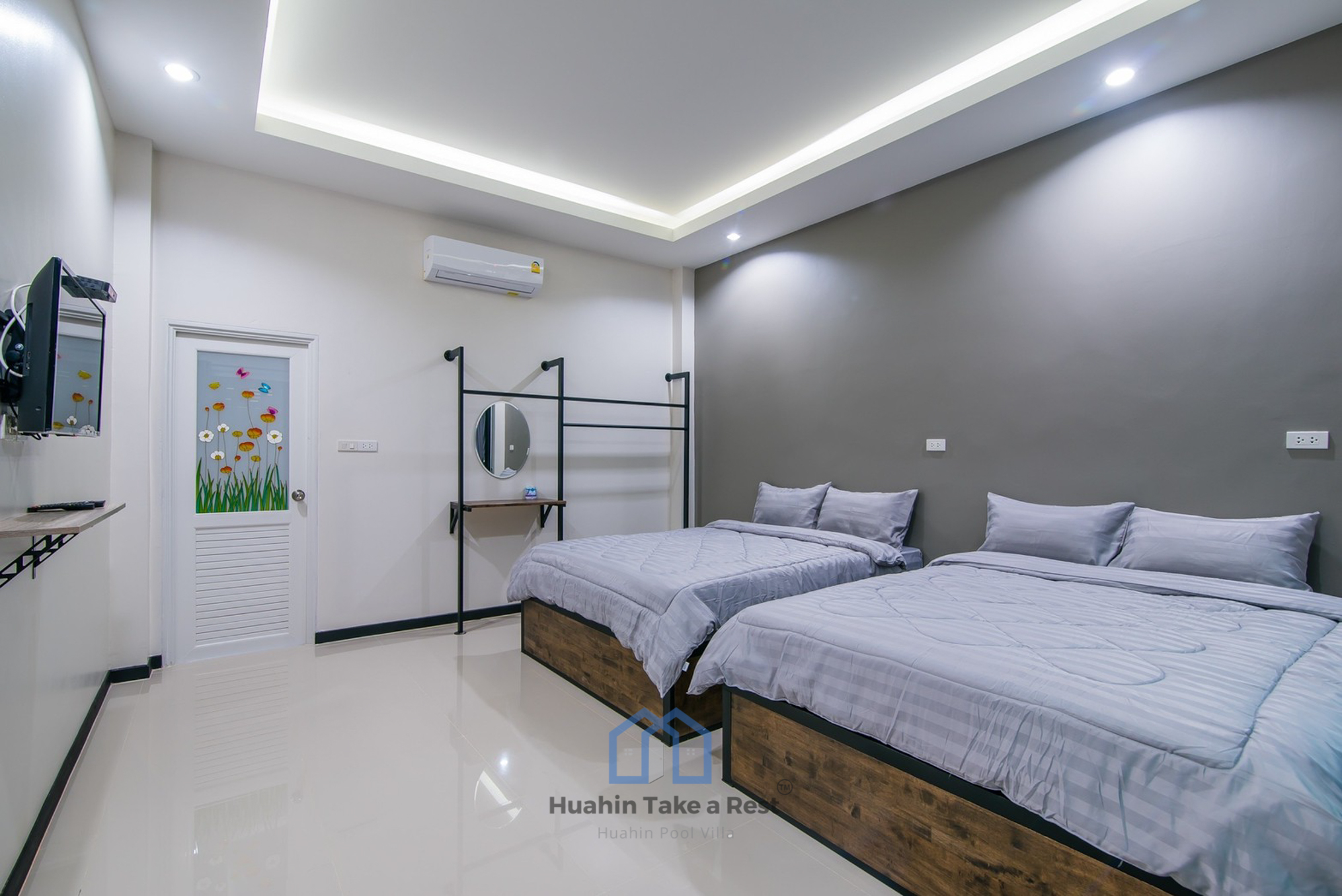 HR6017 บ้านพักชะอำ บ้านพีพี พูลปาร์ตี้