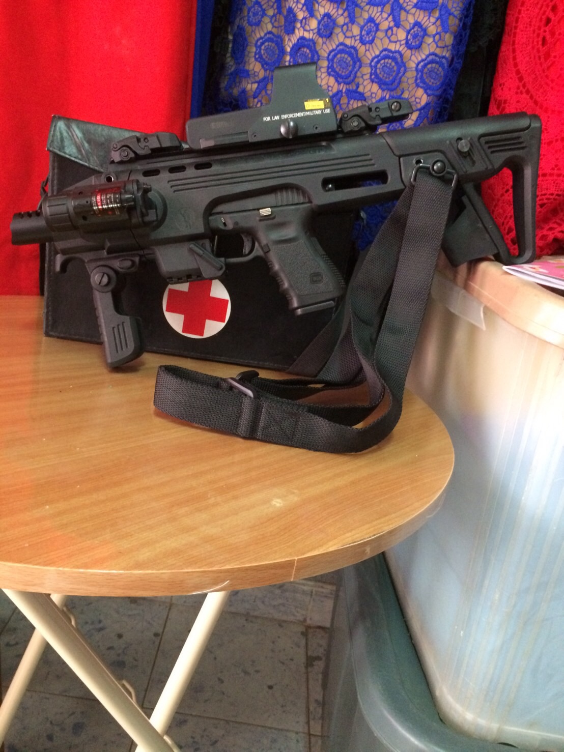 New.ชุดแต่งปืนสั้น GLOCK CAA RONI Glock 17-18-19 Pistol Carbine Conversion Kit in Black ราคาพิเศษ