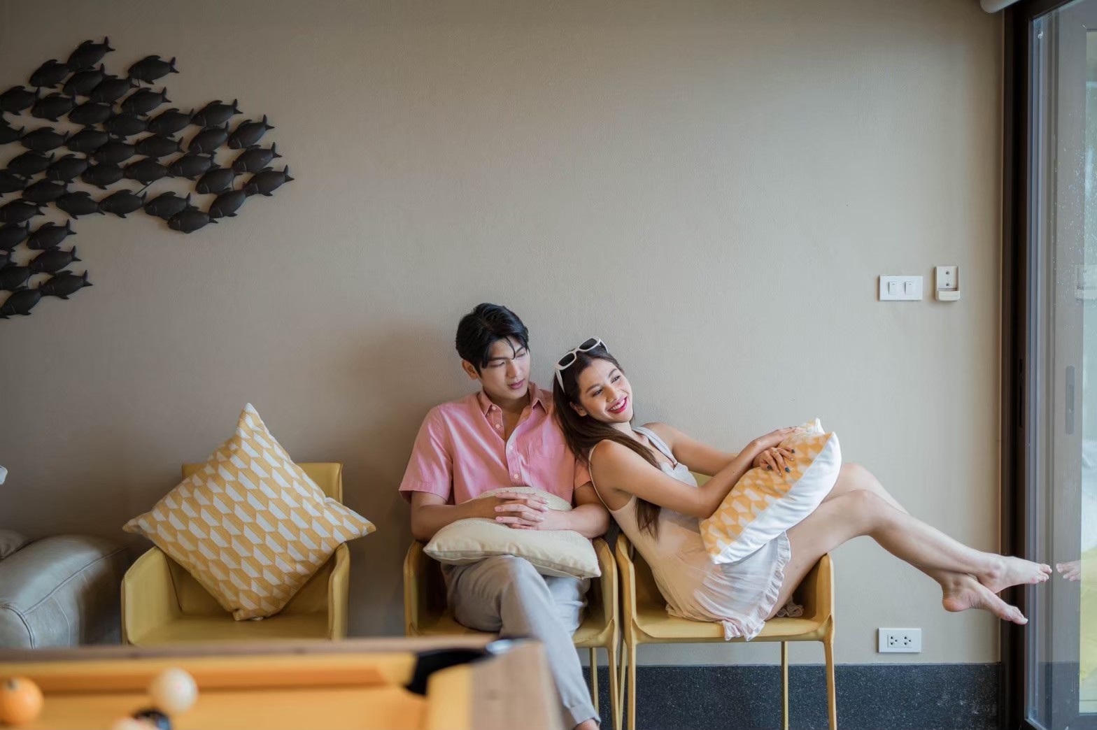 HR15064 บ้านพักติดทะเล The Ocean Beach Villa, Sam Roi Yod.