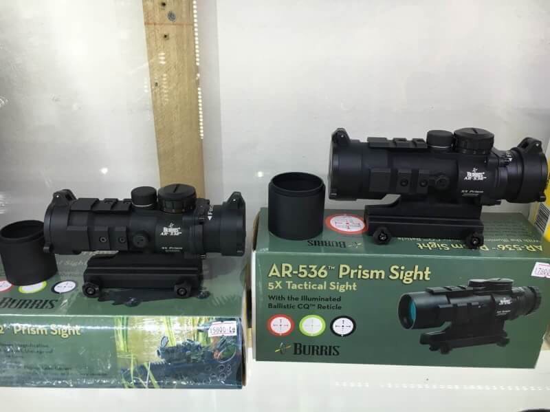 New.Scope Burrs AR-332 3x32 AR-15 Tactical Prism Sight ราคาพิเศษ