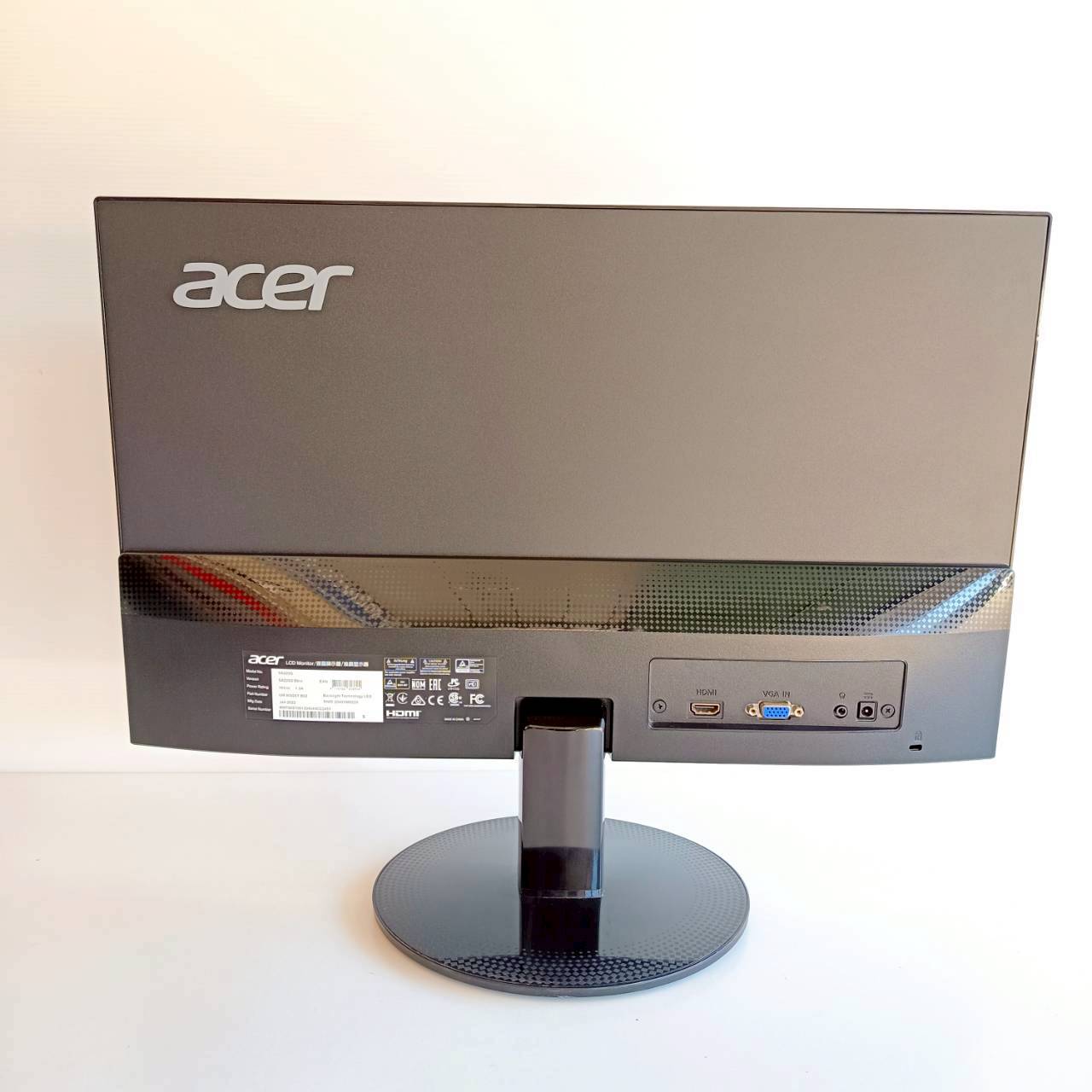 LED 21.5" ACER SA220QBBIX FHD IPS 75Hz VGA + HDMI ประกัน 2 เดือน