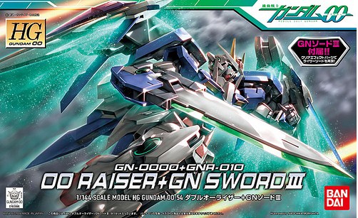 HG 1/144 OO RAISER+GN SWORD Ⅲ[BANDAI]