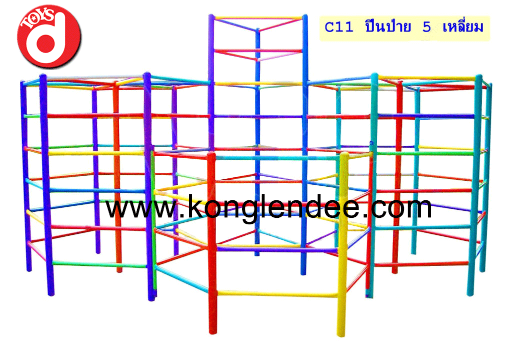 ปีนป่าย 5เหลี่ยม
