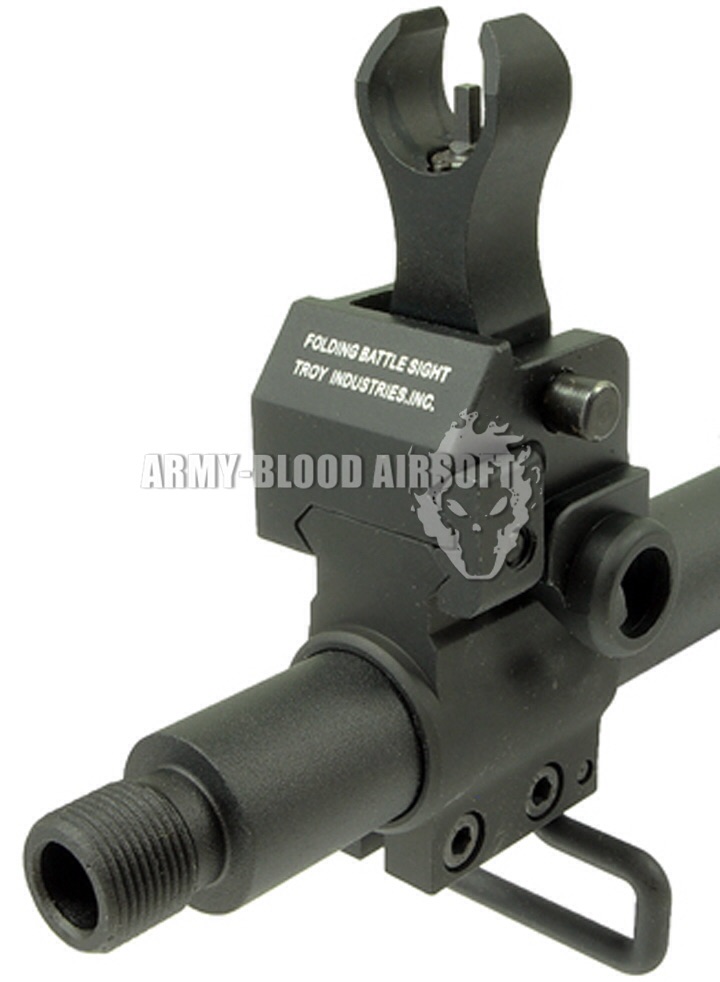 Troy Front Folding Battle Sight with Gas Block for M4 Seriesprev next
