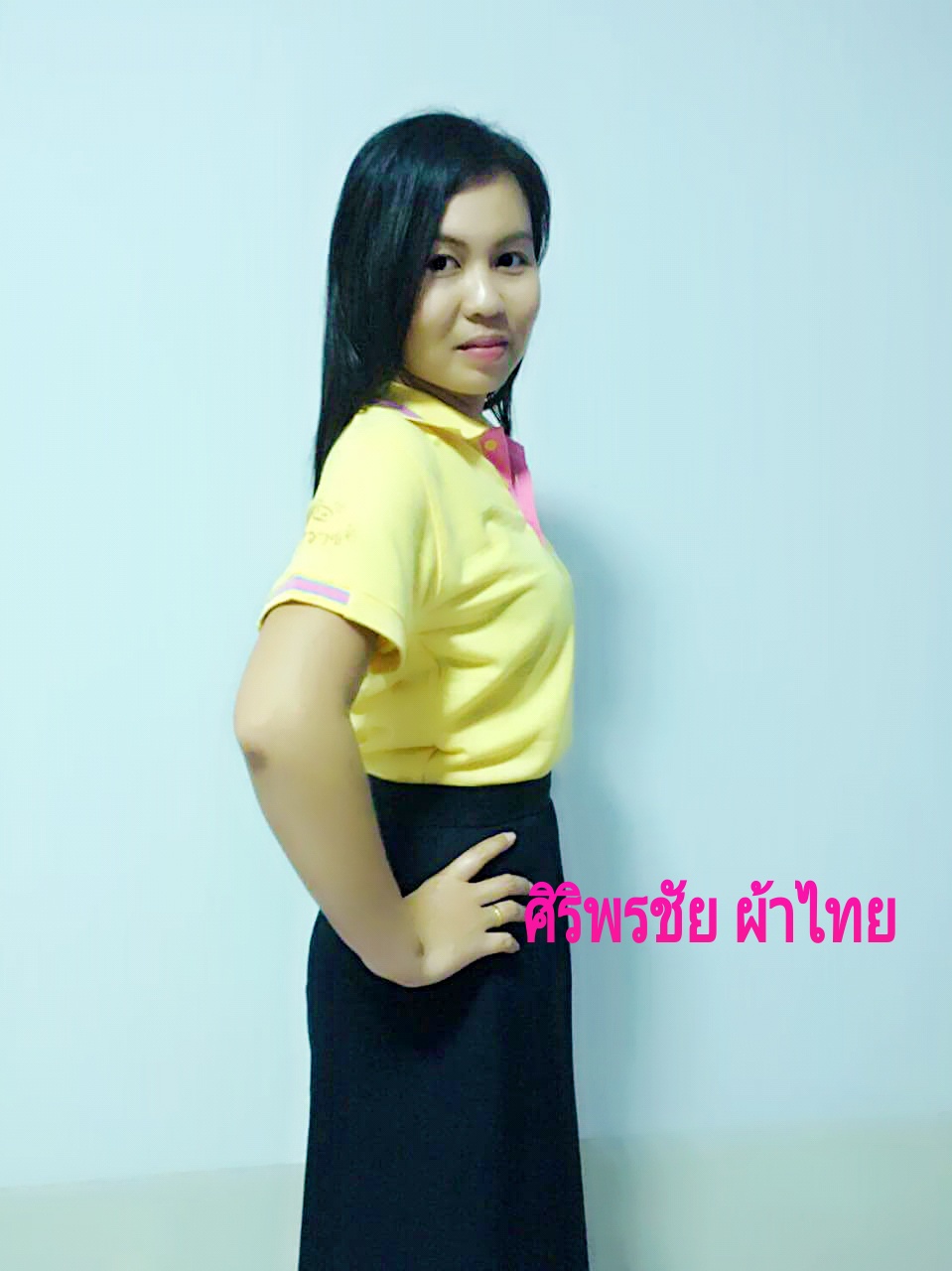 เสื้อโปโลสีเหลืองตราสัญลักษ์รุ่นใหม่ "ฉลองครองศิริราชครบ 70 ปี" 84"