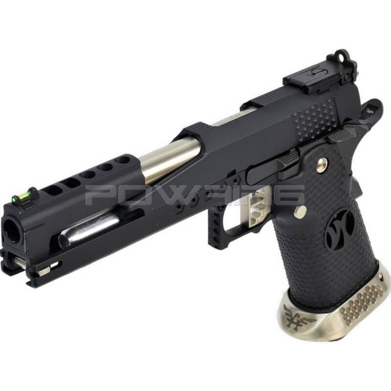 New.ARMORER WORKS AW Hi Capa 6Inch Dragon with Scope Mount & Cocking Handle Kit ( BK ) ราคาพิเศษ