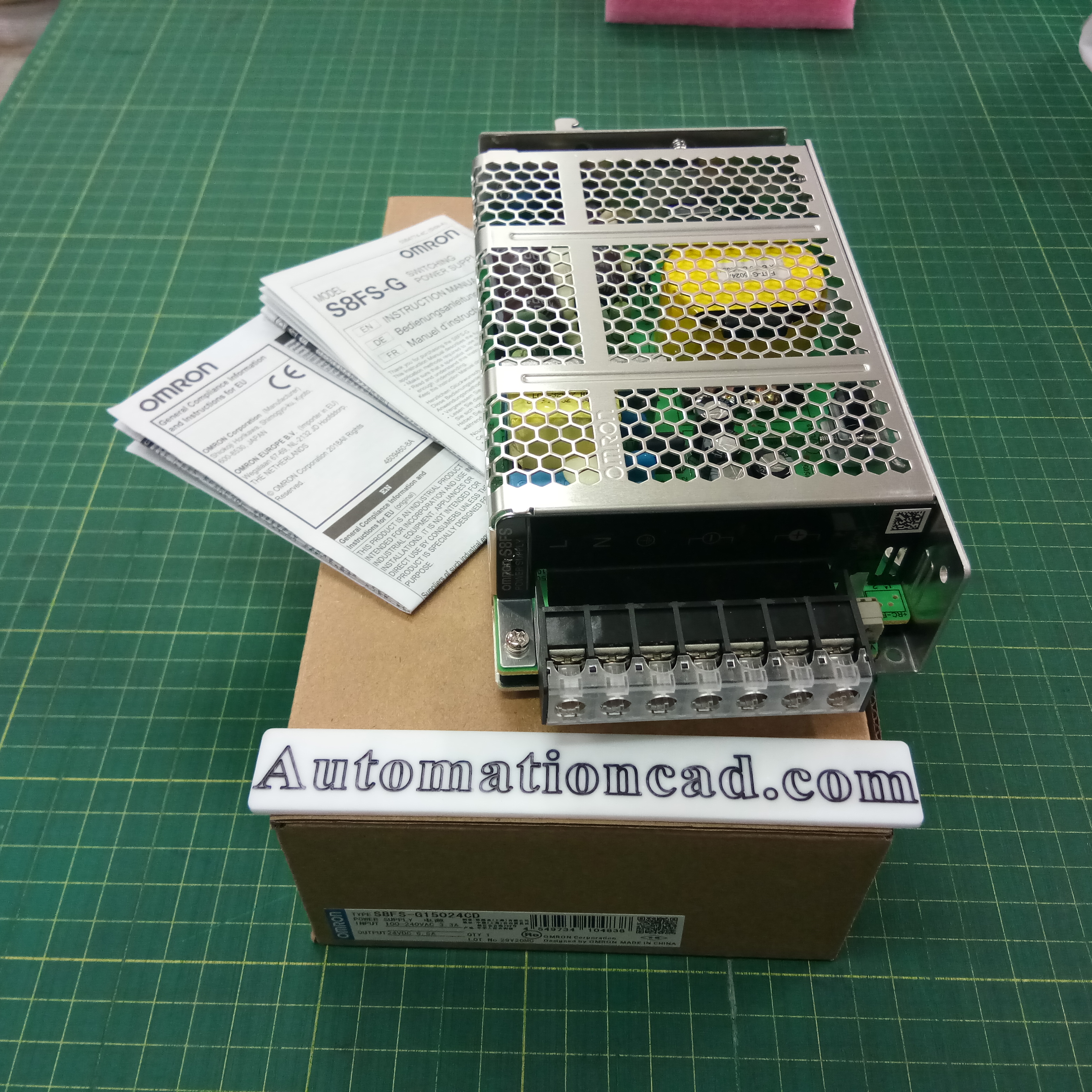 POWER SUPPLY S8FS-G15024CD OMRON พาวเวอร์ซัพพลาย 150W 6.5A 24VDC