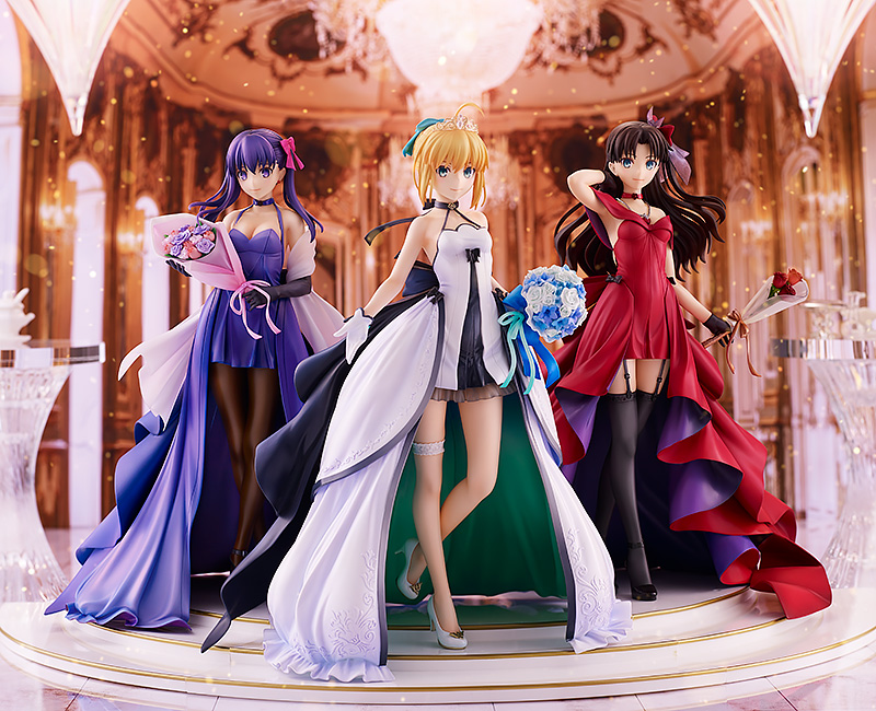 เปิดจอง Saber, Rin Tohsaka and Sakura Matou ~15th Celebration Dress Ver.~ Premium Box