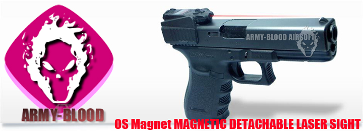New.CAT OS Magnet MAGNETIC DETACHABLE LASER SIGHT for GLOCK pistols models 17,19, 22, 23, 25, 26, 27, 28, 31, 32, 33, 34, 35, 37, 38 y 39. ราคาพิเศษ