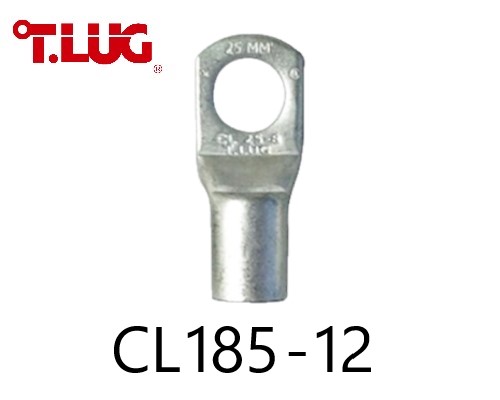 หางปลารุ่นหนาทรงยุโรป แบบท่อ CL 185-12 TLUG ใช้กับสาย 185 sq.mm