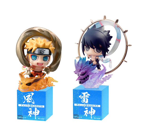 เปิดจอง Petit Chara Land - NARUTO Shippuden: Fuujin Naruto Uzumaki & Raijin Sasuke Uchiha Set