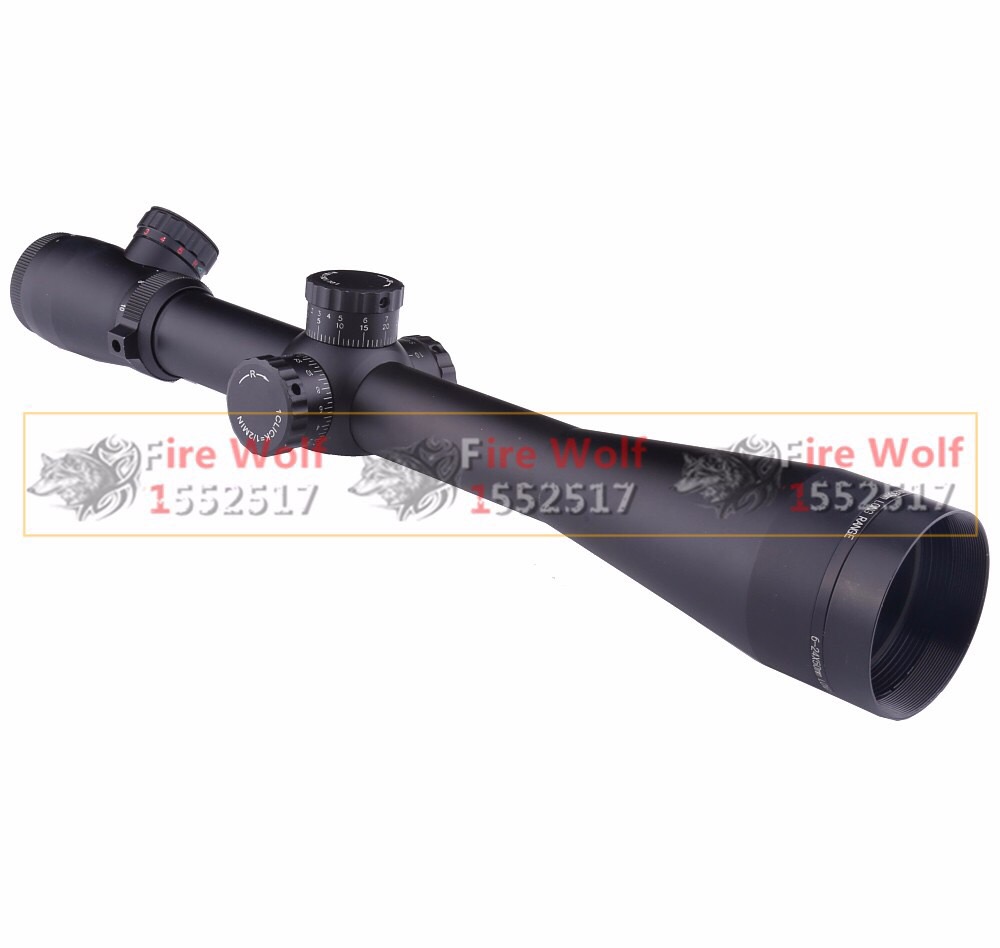 New.สินค้ามาใหม่ สโครปติดปืนจริง LEUPOLD MARK4 มาพร้อมข้อต่อบังแสง ระดับซูม 6-24x50 ราคาพิเศษ