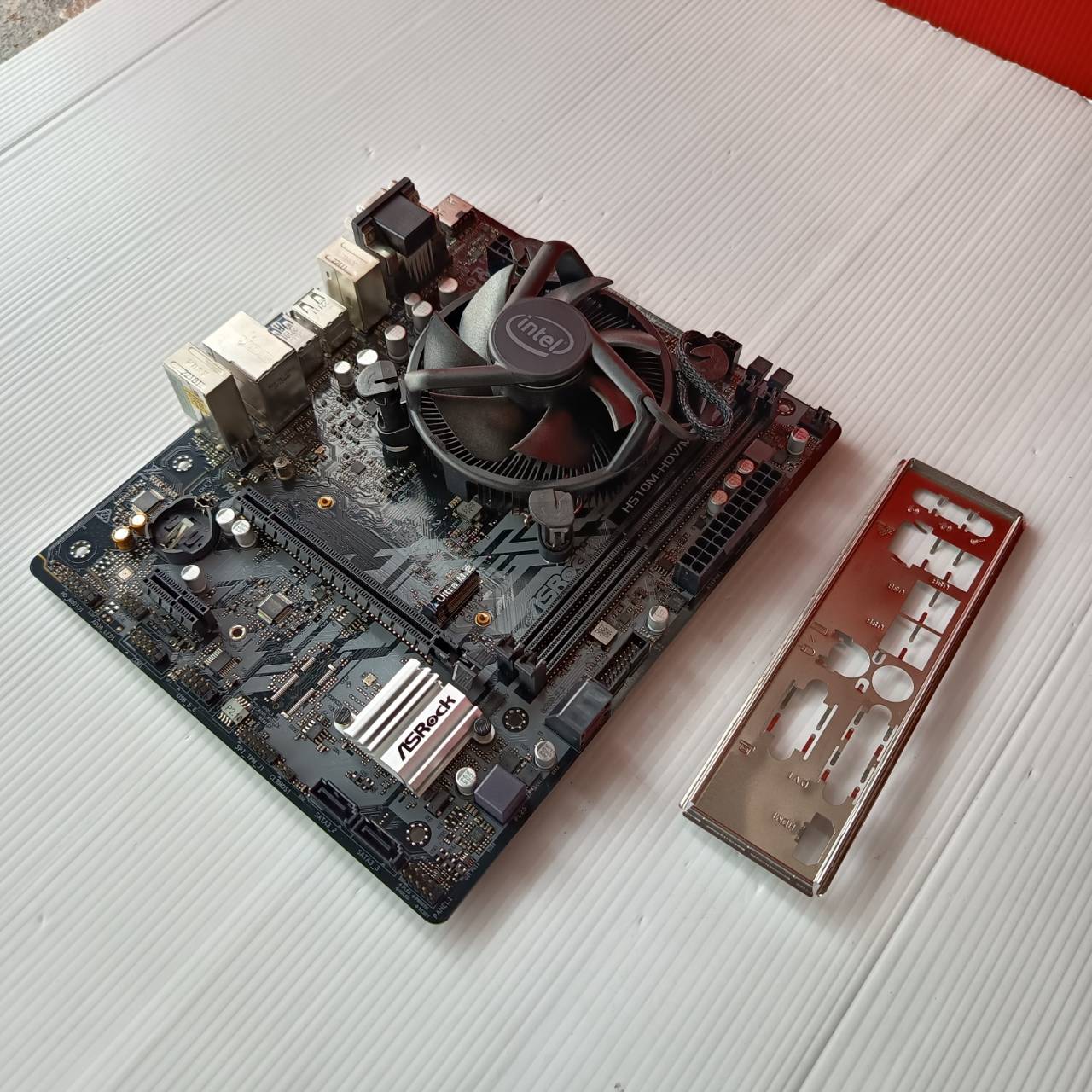 CPU + M/B Core i5-11500 2.70Ghz + M/B Asrock H510M-HDV / M.2 (1200) ประกัน 2 เดือน