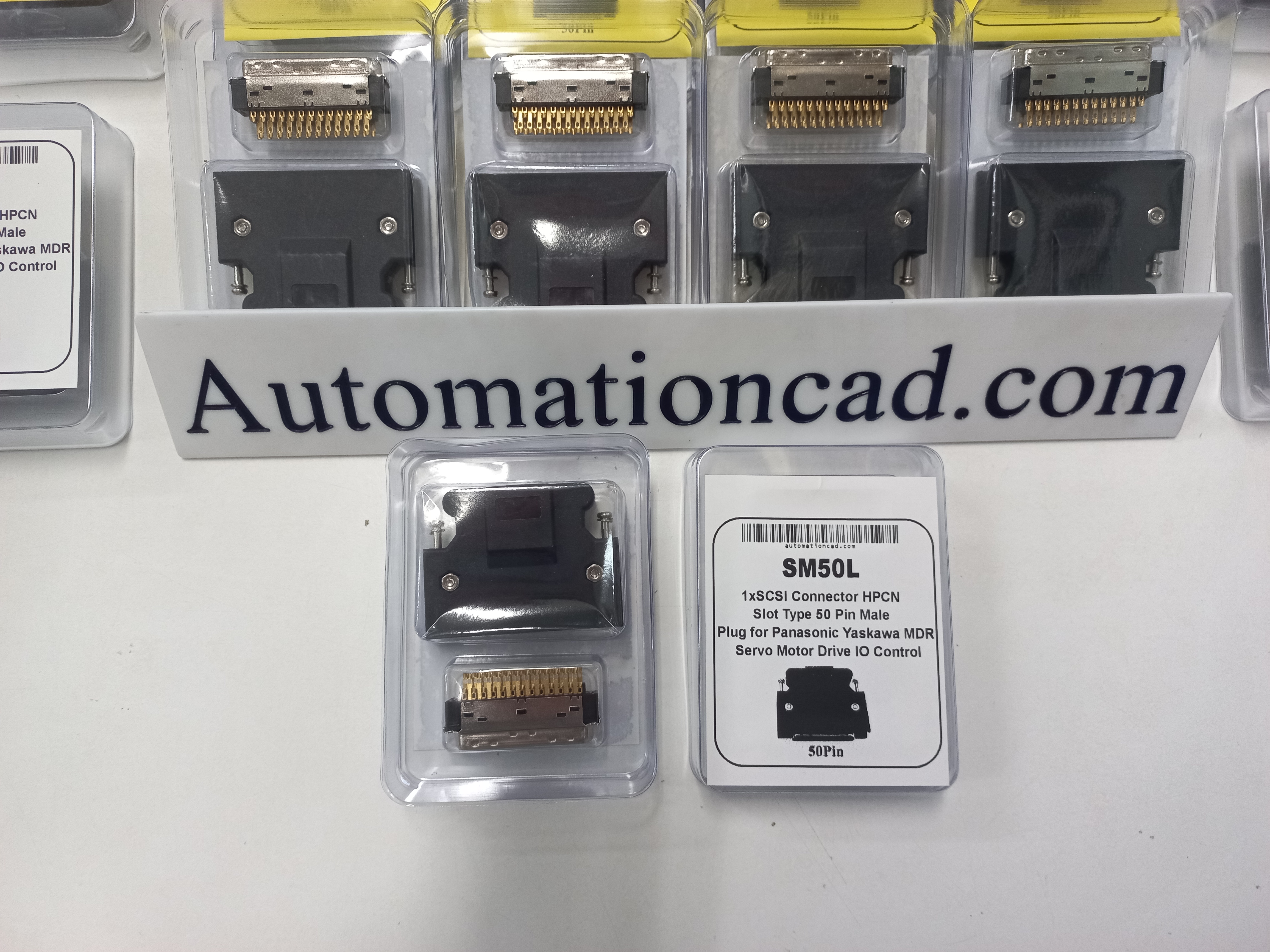 หัว CONNECTOR CN1 50 PIN ของ SERVO YASKAWA, DELTA, MITSUBISHI LEXIUM