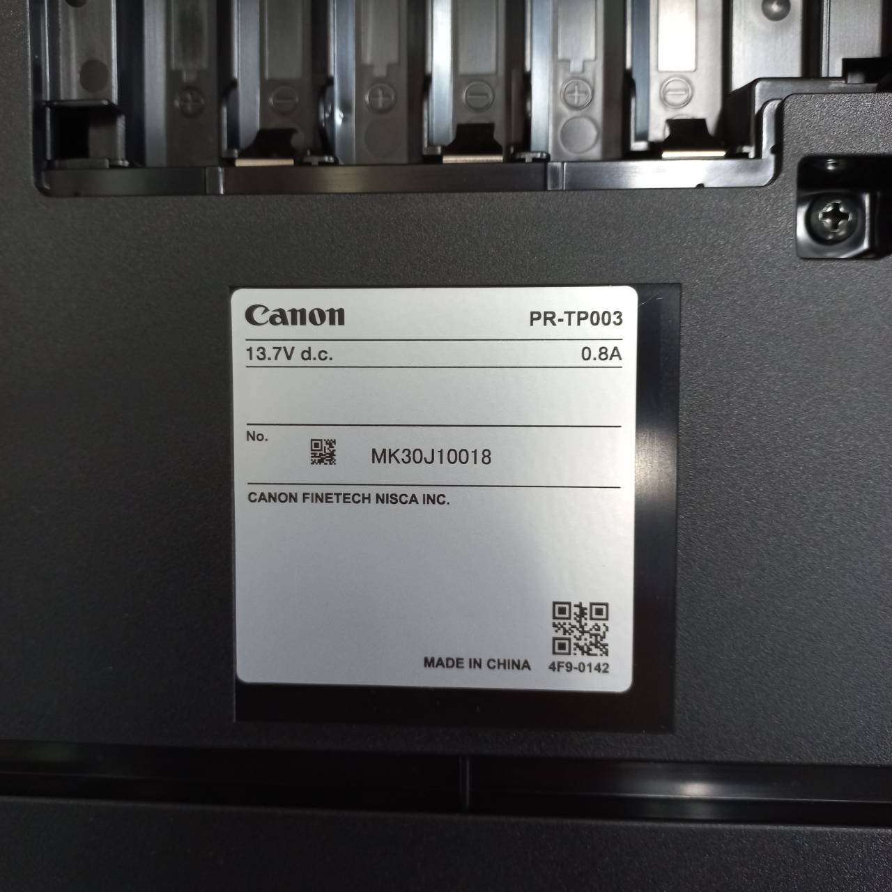 เครื่องพิมพ์ปลอกสายไฟ CANON MK-3000 ต่อคอมพิวเตอร์ได้ Label Printer Wire Marker MK3000