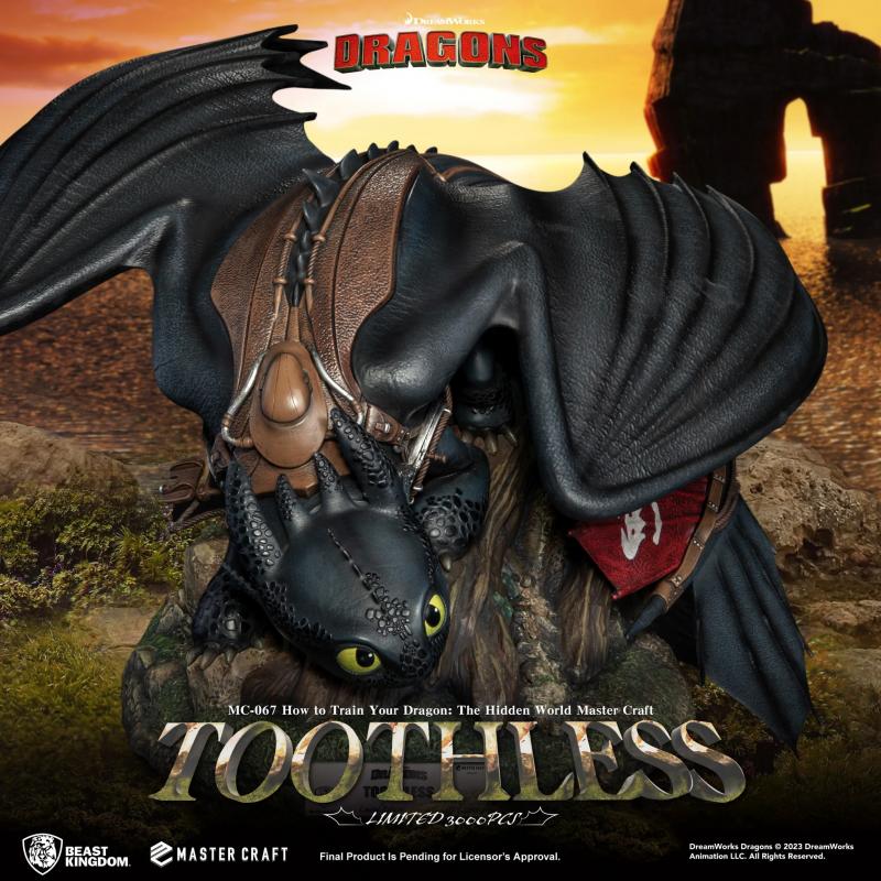 เปิดจอง : Toothless: How to Train Your Dragon: The Hidden World (Master Craft)