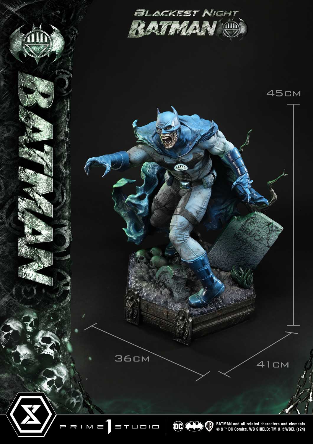 เปิดจอง : Batman: Blackest Night (Comics) 1/4 Scale (Bonus)