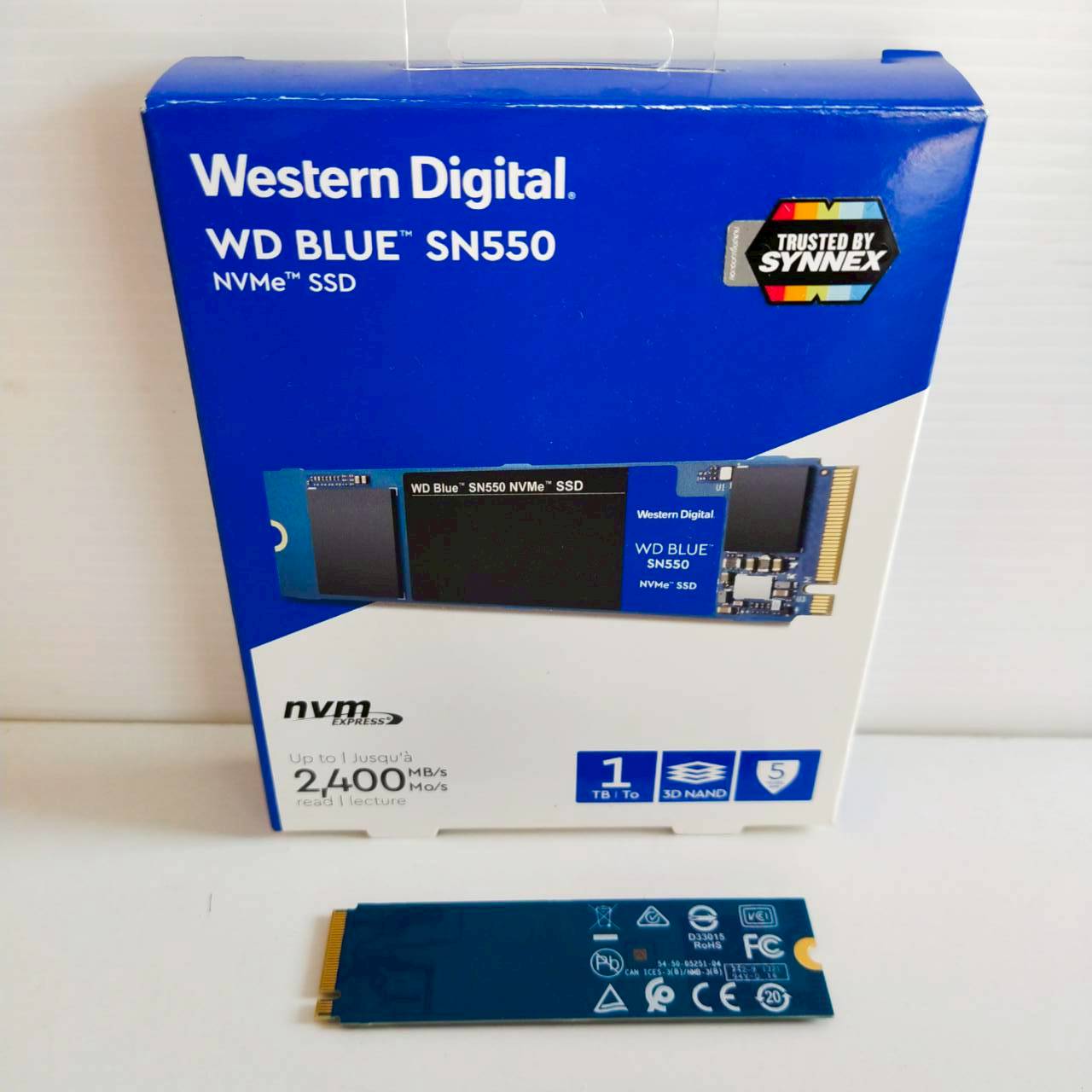 SSD M.2 NVME 1TB WD BLUE SN550 ประกัน 2 เดือน - สุดไทย ไอที จำนำ