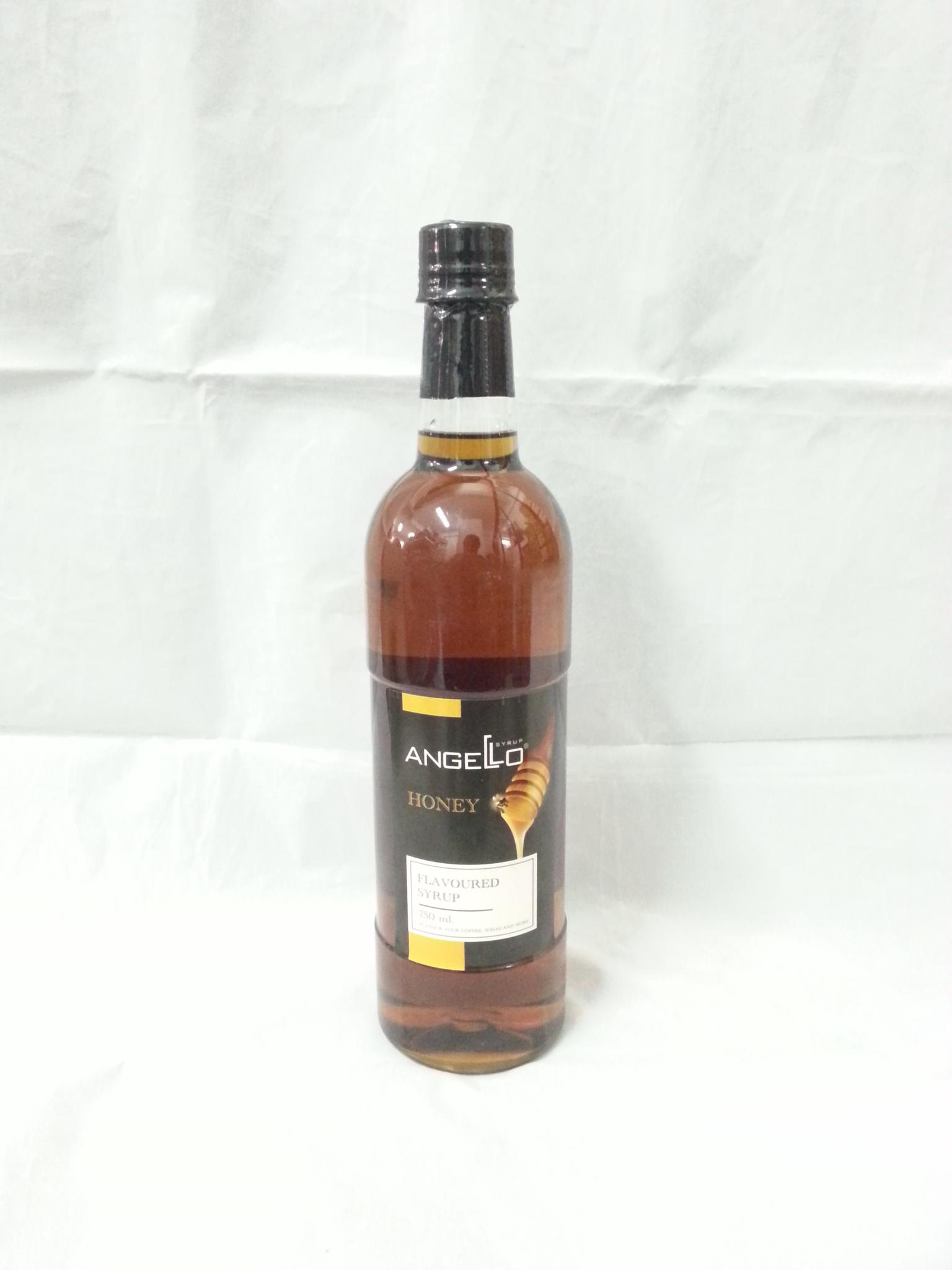 น้ำหวานเข้มข้น กลิ่นน้ำผึ้ง ANGELO 750ml.