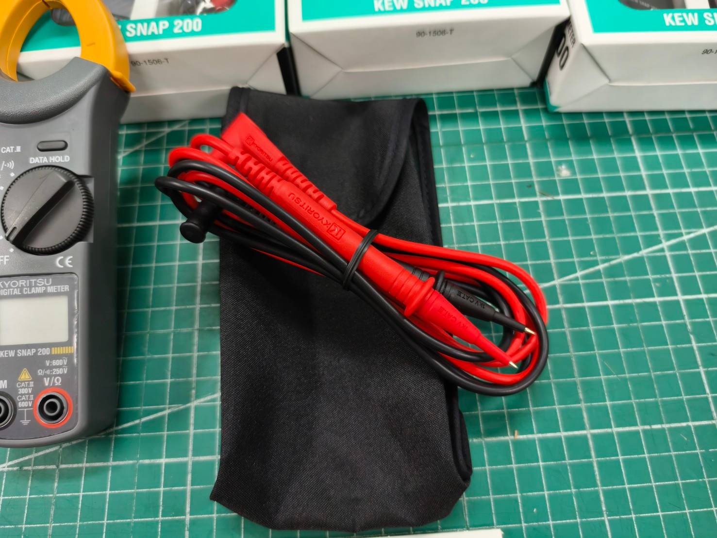 KYORITSU KEW SNAP 200 แคลมป์มิเตอร์ 940.- Digital Clamp Meters KT200 แคล้มมิเตอร์ คลิปแอมป์ SNAP200