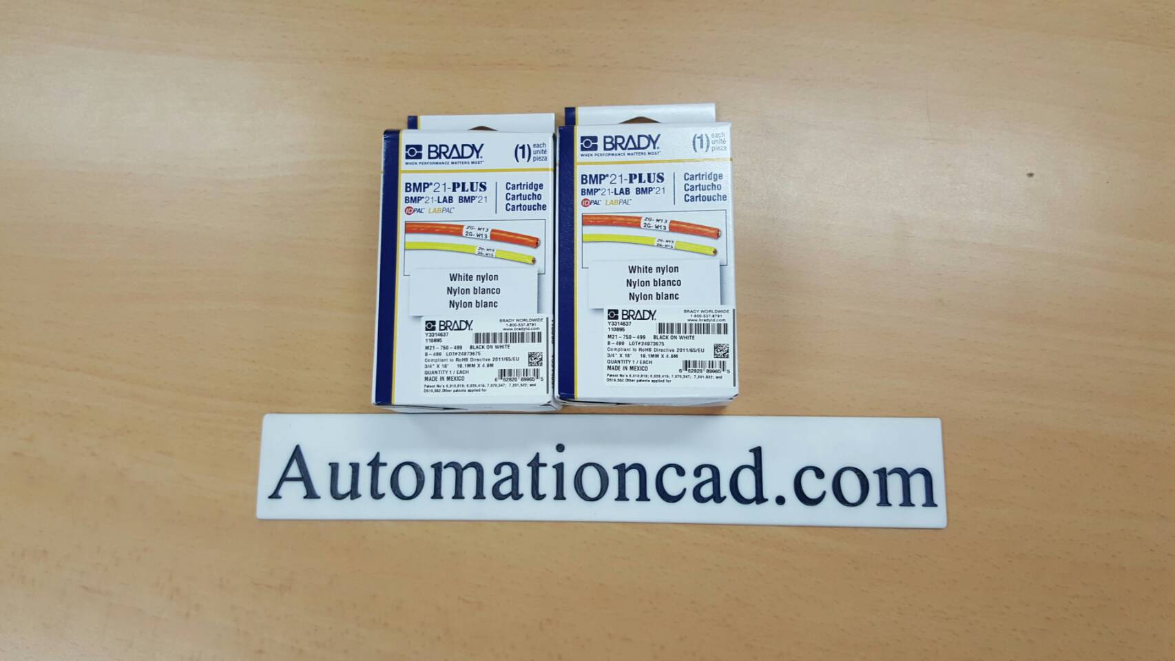 BRADY M21-375-595-RD สติ๊กเกอร์ BMP21-PLUS - BRADY LABEL PRINTER