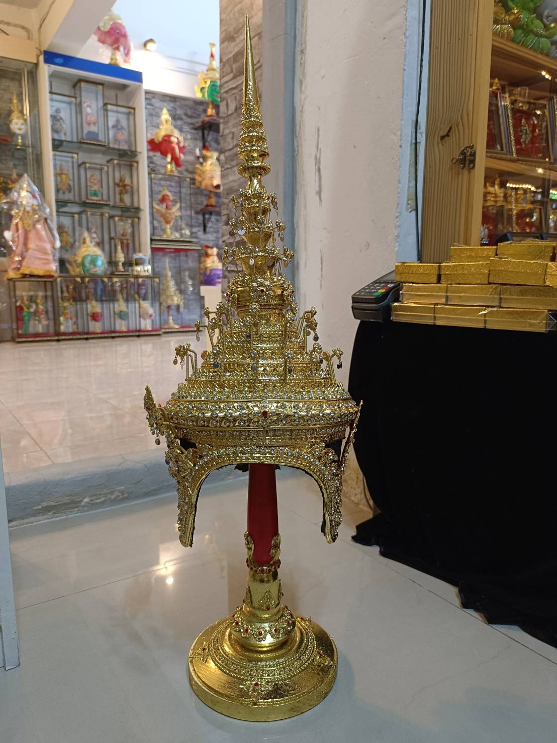 ชฎาพระ ขนาดสวมหัว เกรดพรีเมี่ยม