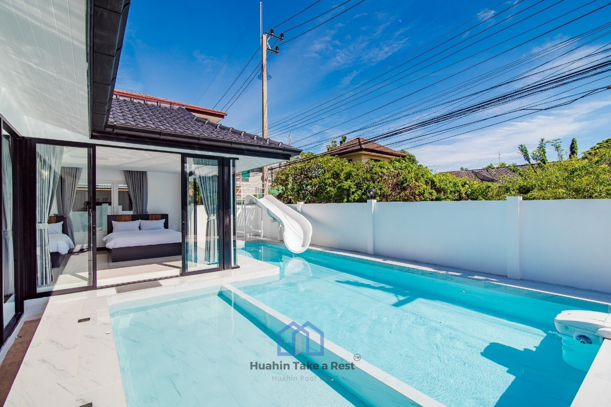 HR15036 บ้านพักหัวหิน บ้านวี วิลล่า เนียร์บีช