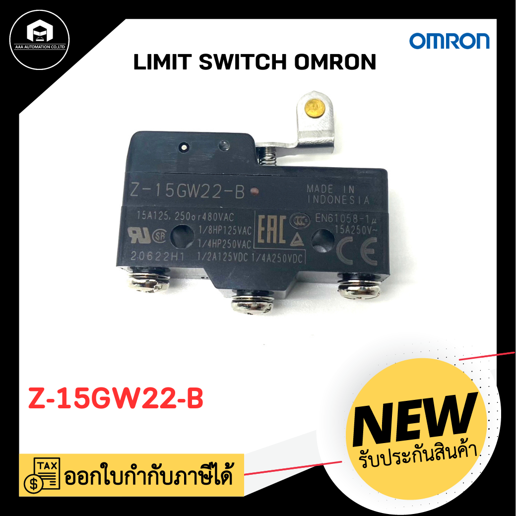LIMIT SWITCH OMRON Z-15GW22-B