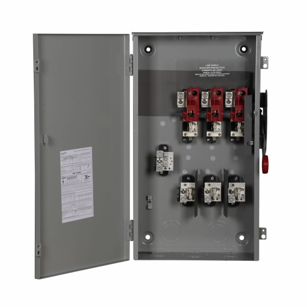 Safety Switches EATON เซฟตี้สวิทช์ 200A 3-Phase แบบใส่ฟิวส์ได้ OUTDOOR