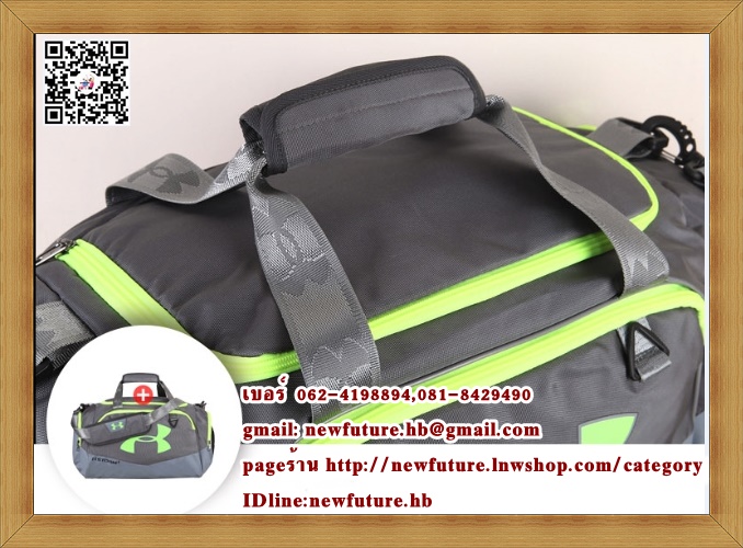 (สินค้าหมดแล้วค่ะ)B-0034กระเป๋าunder armour Sports bag Gym Bags สีดำ กระเป๋าฟิตเนส กีฬา เดินป่า