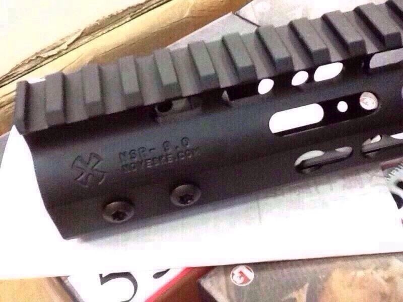 New.Noveske NSR 7.0" 9" 11" 15" Rail Handguard KeyMod inter-locking rail system (BK) ราคาพิเศษ